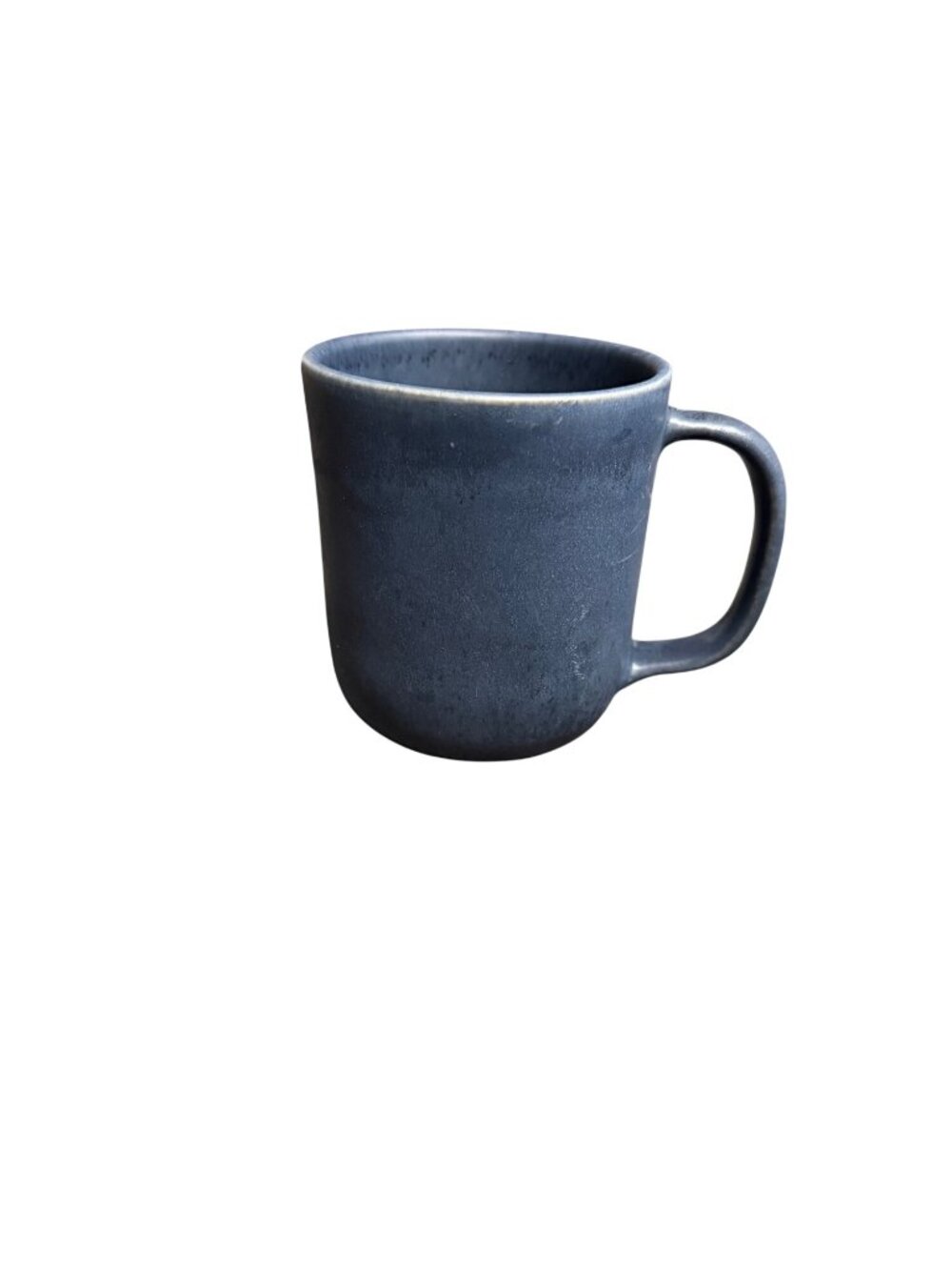 CB2 Blue Ceramic Mug Made In Portugal – Stylish & Minimalist Coffee Cup